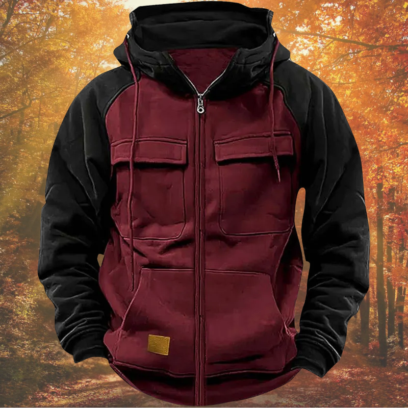 Laro™ | Sweat À Capuche Casual À Demi-Zip