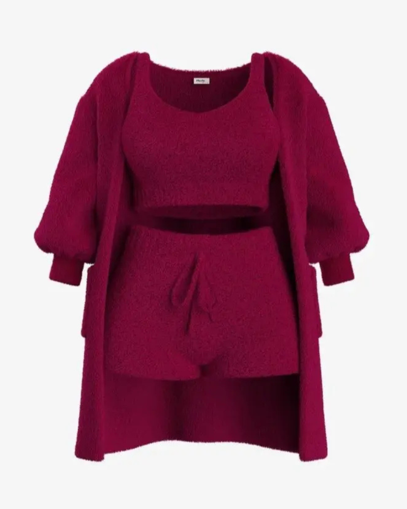 Lucia’s™ | Ensemble Pyjama 3 Pièces Confortable