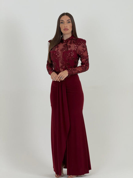 Lara™ | Robe de Soirée Structurée Stylée
