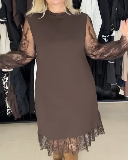 Elva™ | Robe Mini Élégante Dentelle