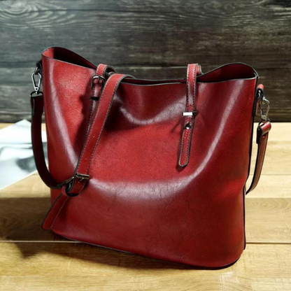 Le Favori de Nicole | Sac à Bandoulière Vintage en Cuir Vegan
