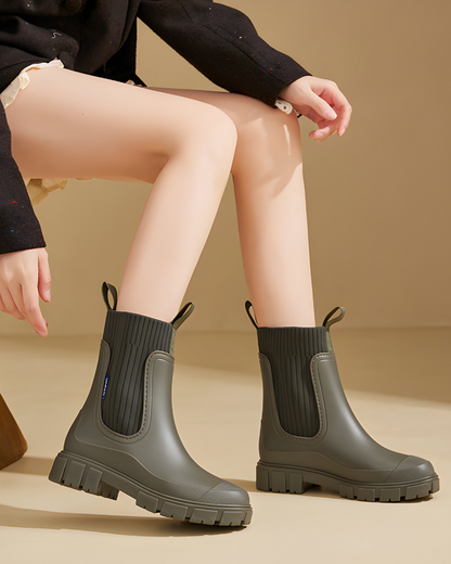 Lizzy | Bottes à Semelles Épaisses