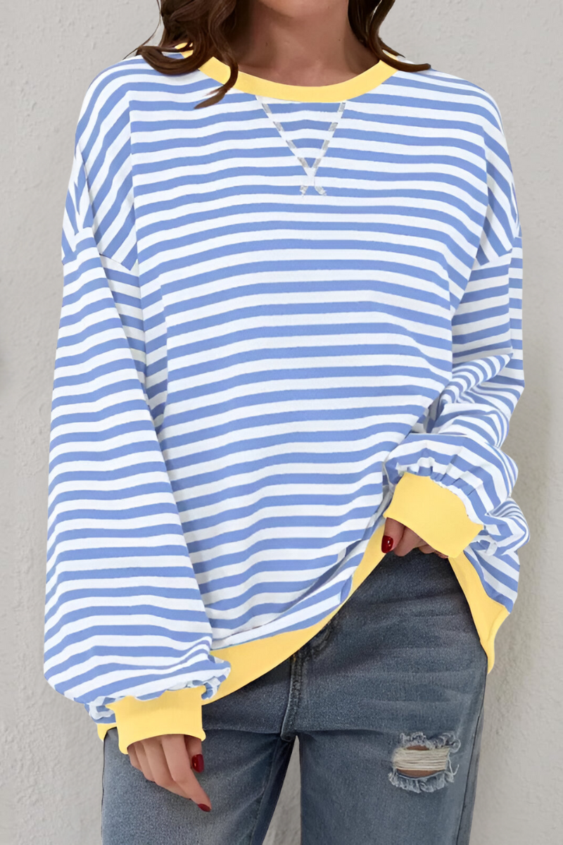 Mae™ | Sweatshirt rayé