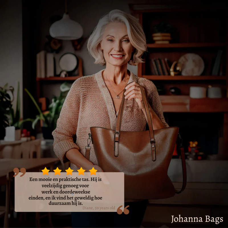 Le Favori de Nicole | Sac à Bandoulière Vintage en Cuir Vegan