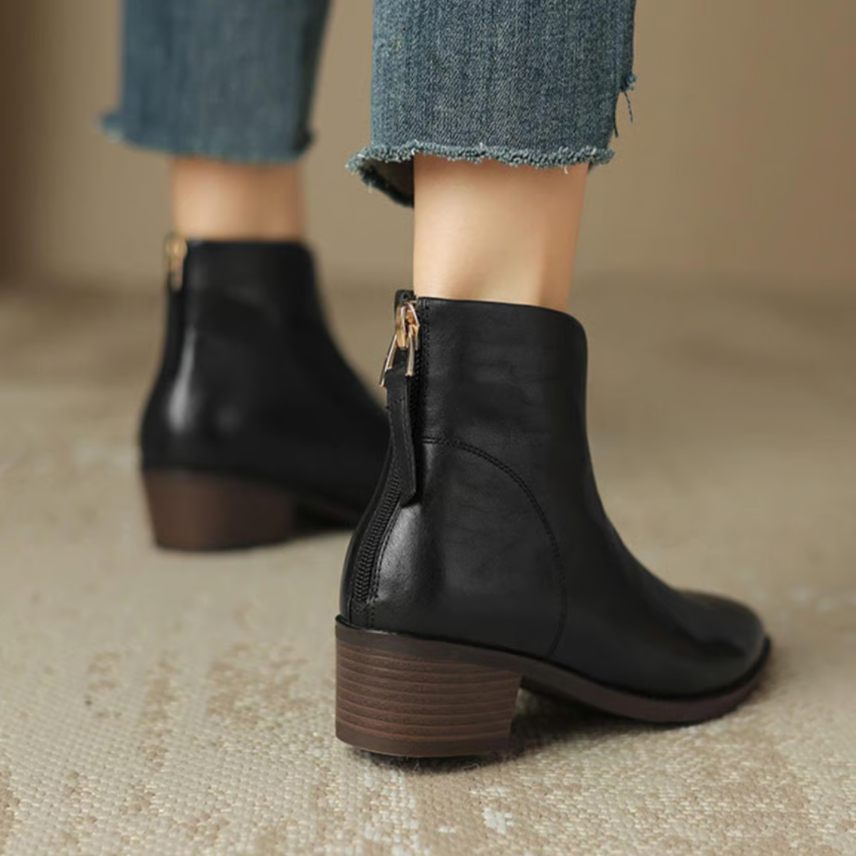 Eirae™ | Bottines modernes en cuir