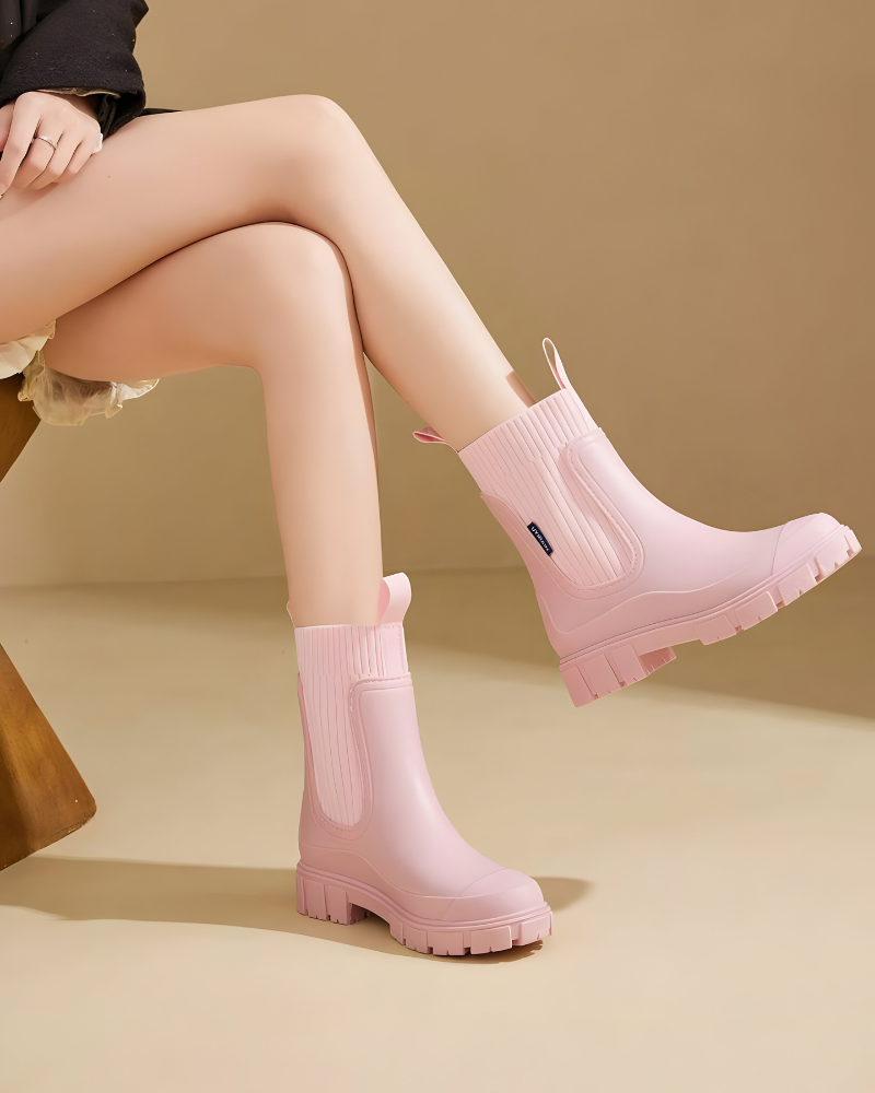 Lizzy | Bottes à Semelles Épaisses