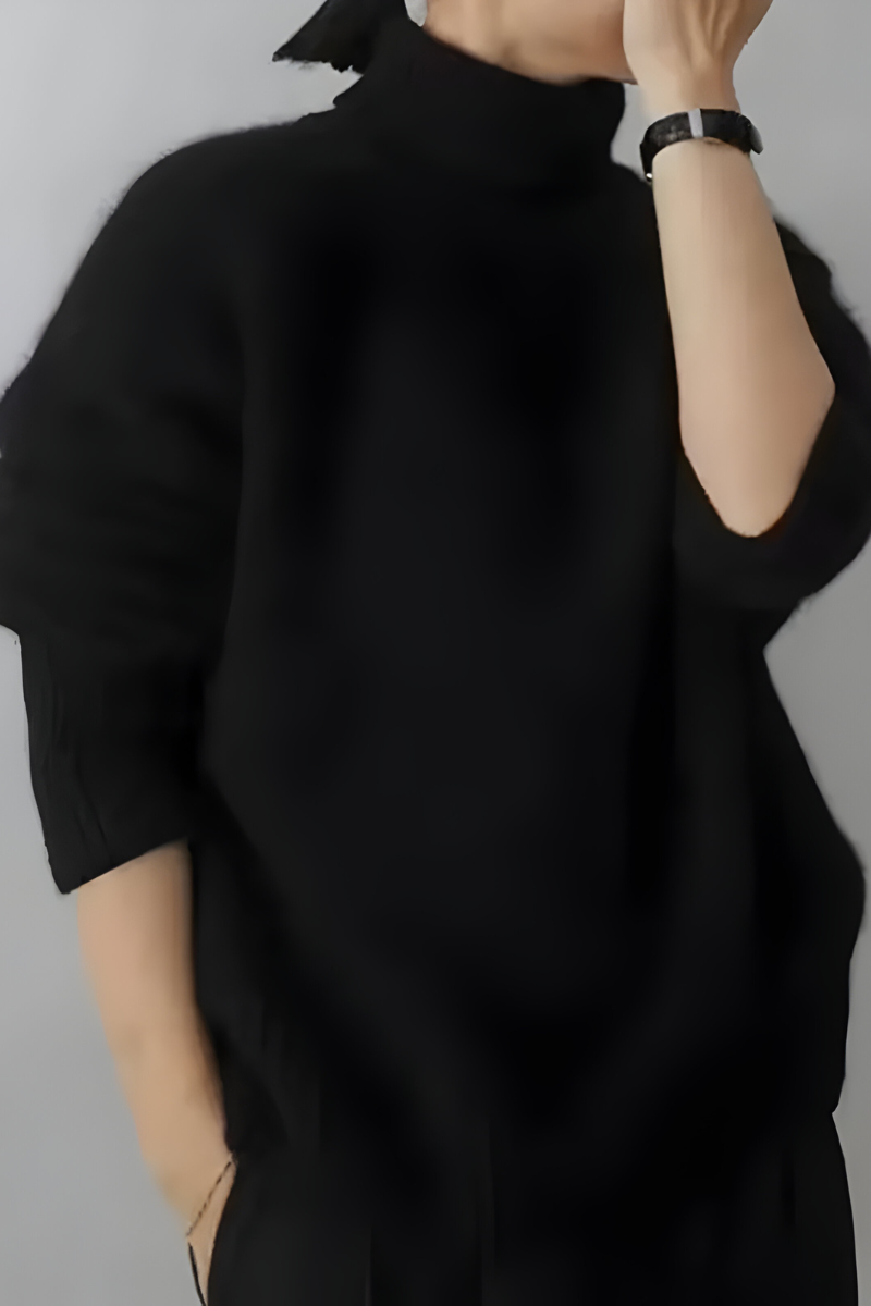 Elyn™ | Pull Col Roulé Tricoté Douillet