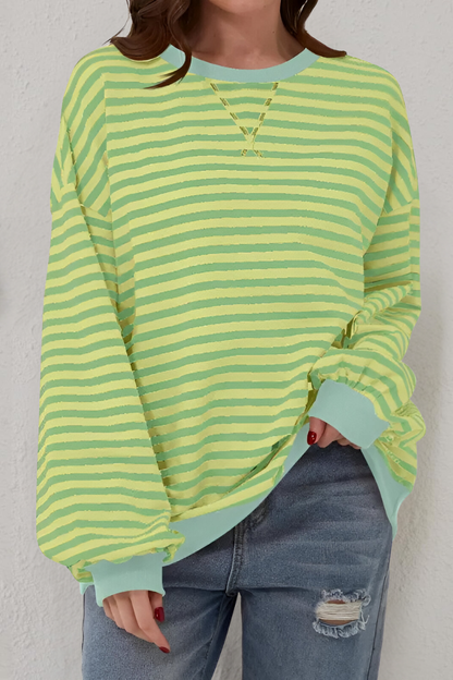 Mae™ | Sweatshirt rayé