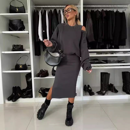 Maren™ | Ensemble élégant en tricot deux pièces