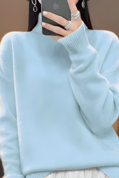 Elyn™ | Pull Col Roulé Tricoté Douillet