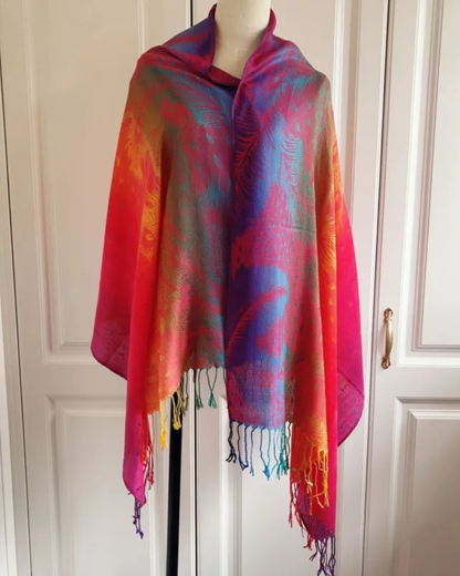 Rina™ | Écharpe d’Hiver Texturée Élégante