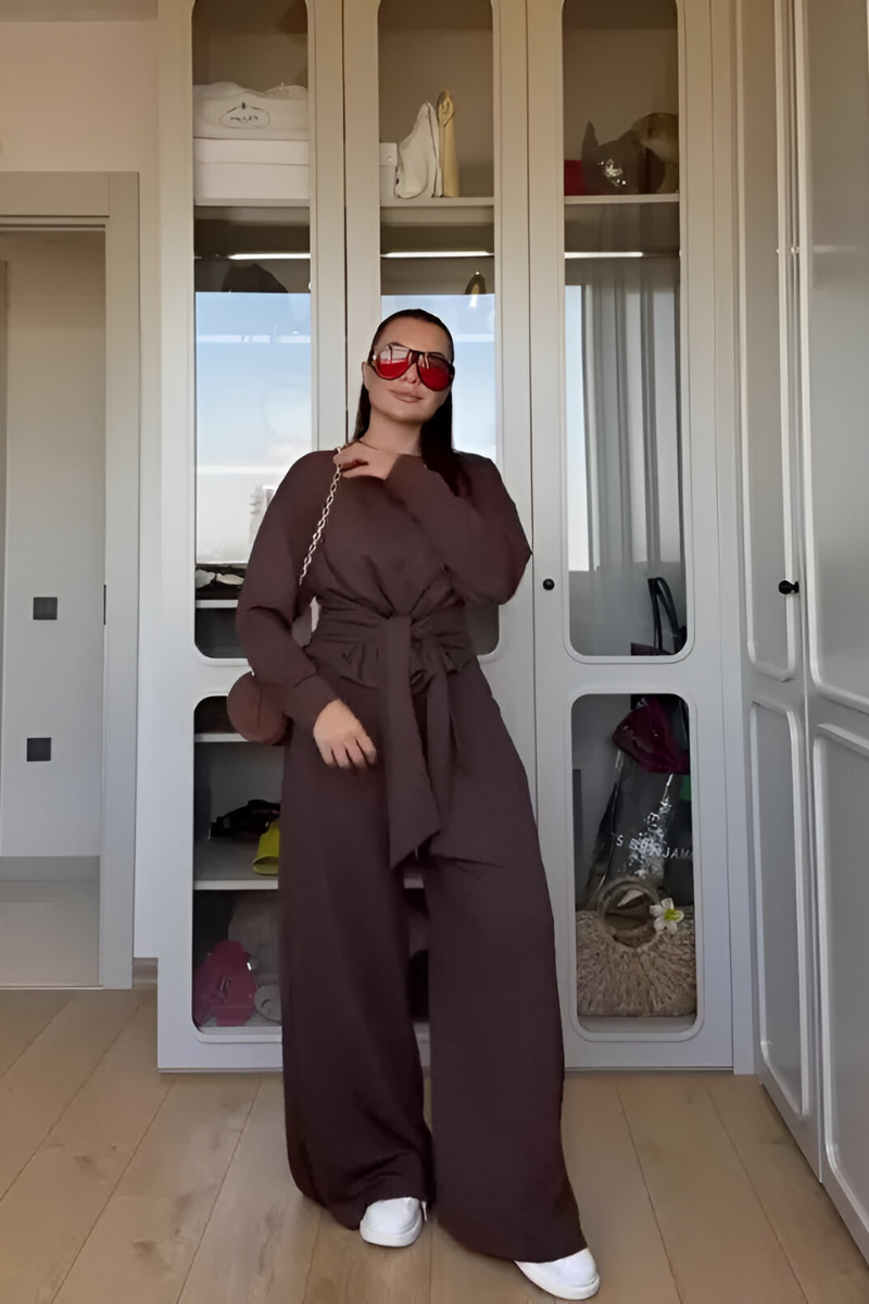 Arvia™ | Ensemble lounge chic à taille nouée