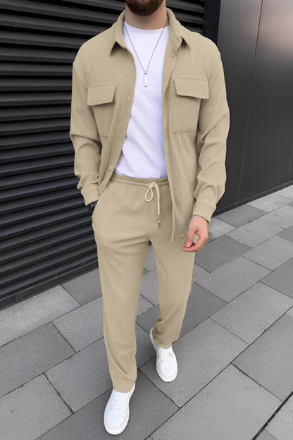 Nilo™ | Ensemble Décontracté Côtelé