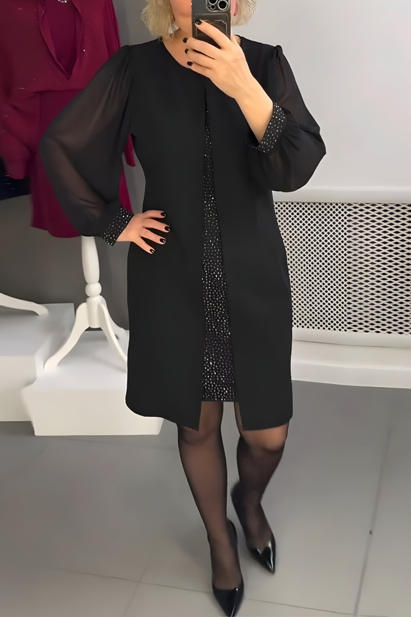 Mara™ | Robe Stylée à Manches Transparente