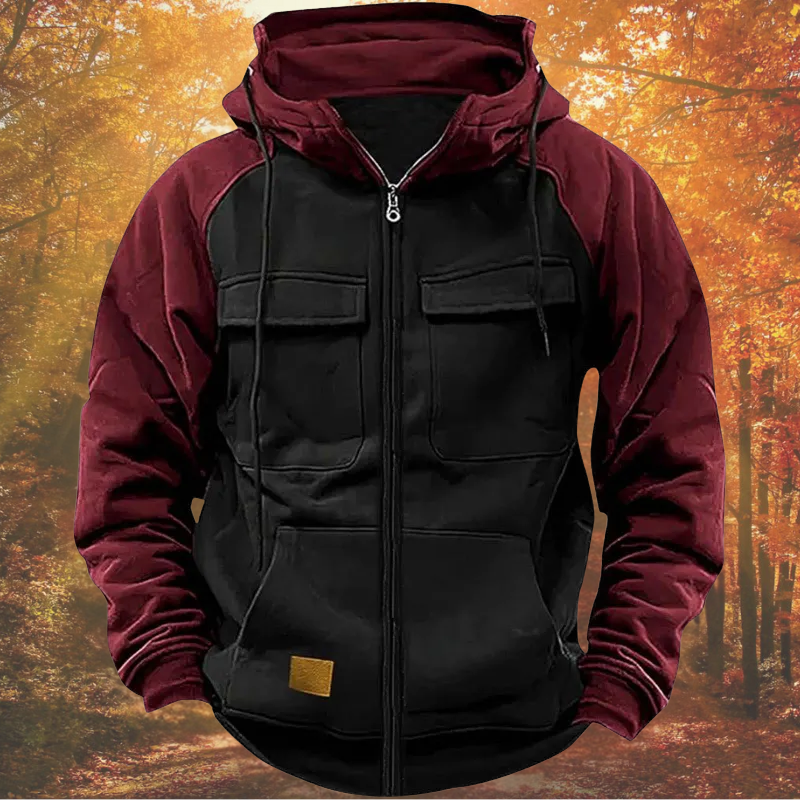 Laro™ | Sweat À Capuche Casual À Demi-Zip