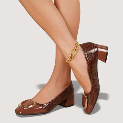 Vika™ | Talons En Cuir Orthopédiques Élégants Et Confortables