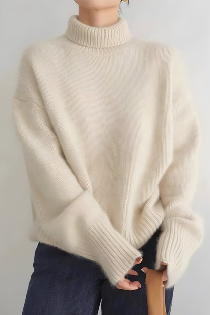 Elyn™ | Pull Col Roulé Tricoté Douillet