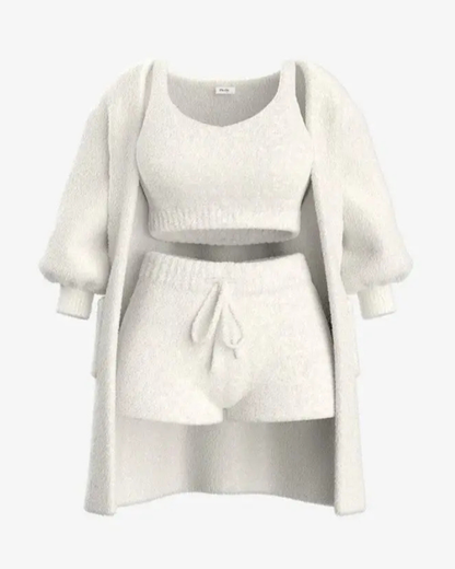 Lucia’s™ | Ensemble Pyjama 3 Pièces Confortable