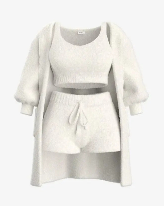 Lucia’s™ | Ensemble Pyjama 3 Pièces Confortable