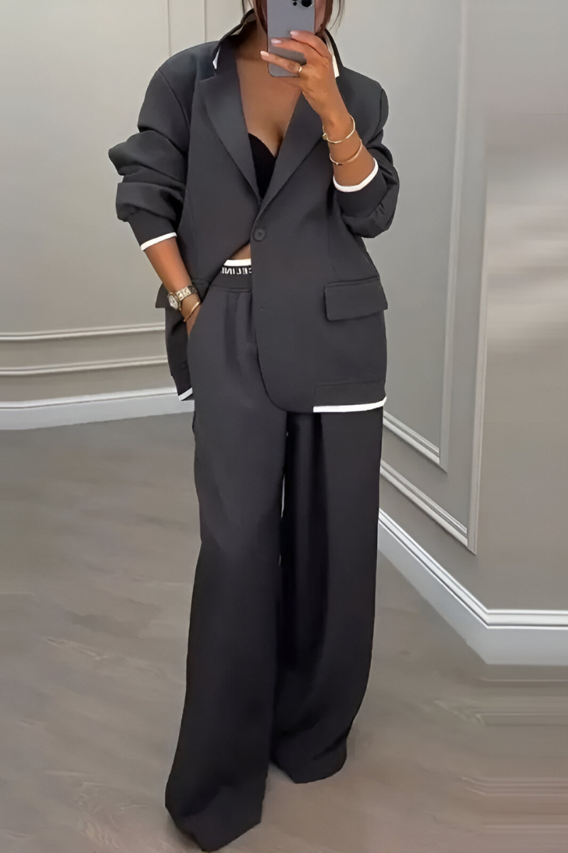 Esra™ | Ensemble blazer décontracté et élégant