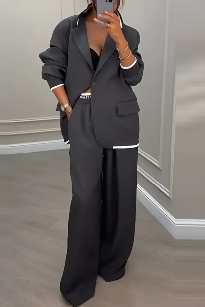 Esra™ | Ensemble blazer décontracté et élégant