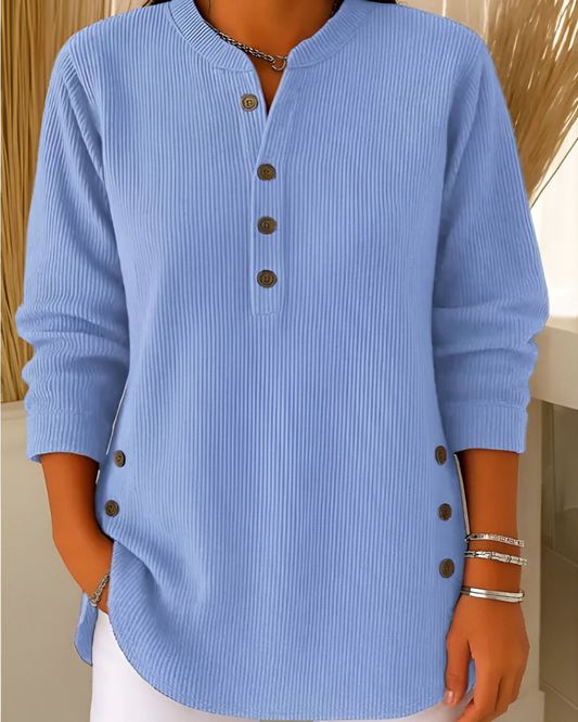 Neris™ | Top moderne en maille à manches longues