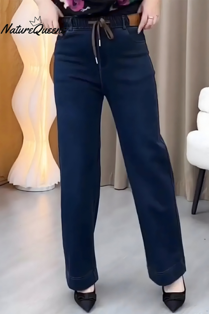 Tyla™ | Pantalon Décontracté En Coton Stretch Avec Taille Élastique