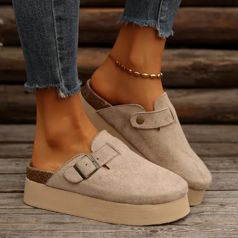 Amélie | Mocassin en daim