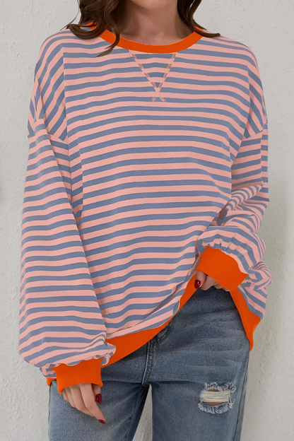 Mae™ | Sweatshirt rayé