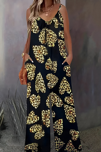 Niva™ | Combinaison Stylée Brillante à Jambes Larges