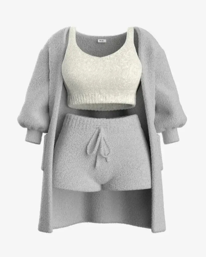 Lucia’s™ | Ensemble Pyjama 3 Pièces Confortable