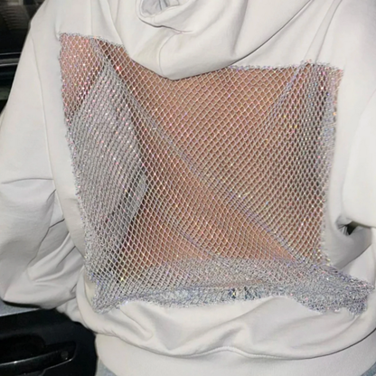 Lirane™ | Pull élégant avec dos en cristal