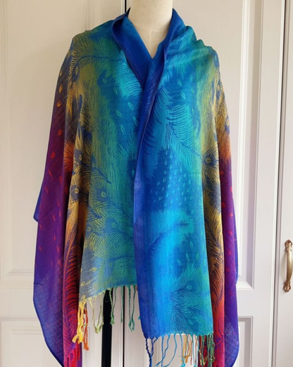 Rina™ | Écharpe d’Hiver Texturée Élégante