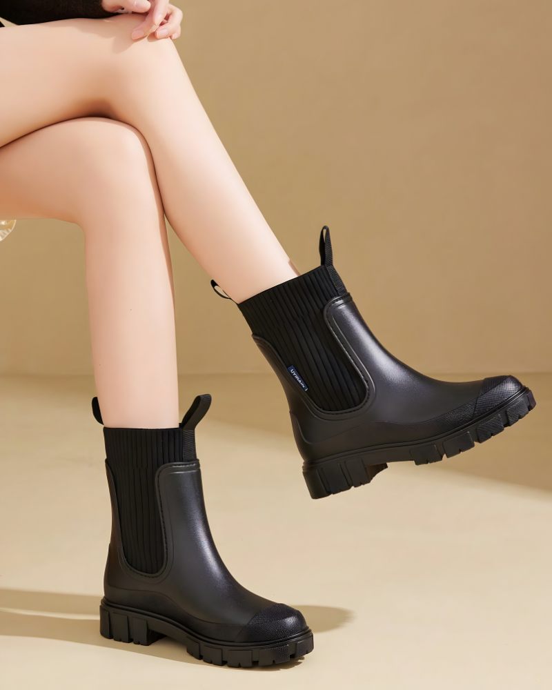 Lizzy | Bottes à Semelles Épaisses