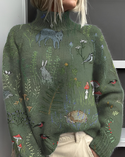 Edda™ | Pull Tricoté Graphique Casual