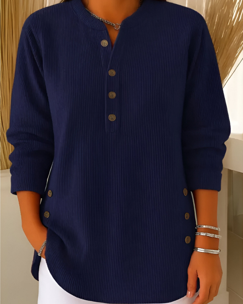 Neris™ | Top moderne en maille à manches longues