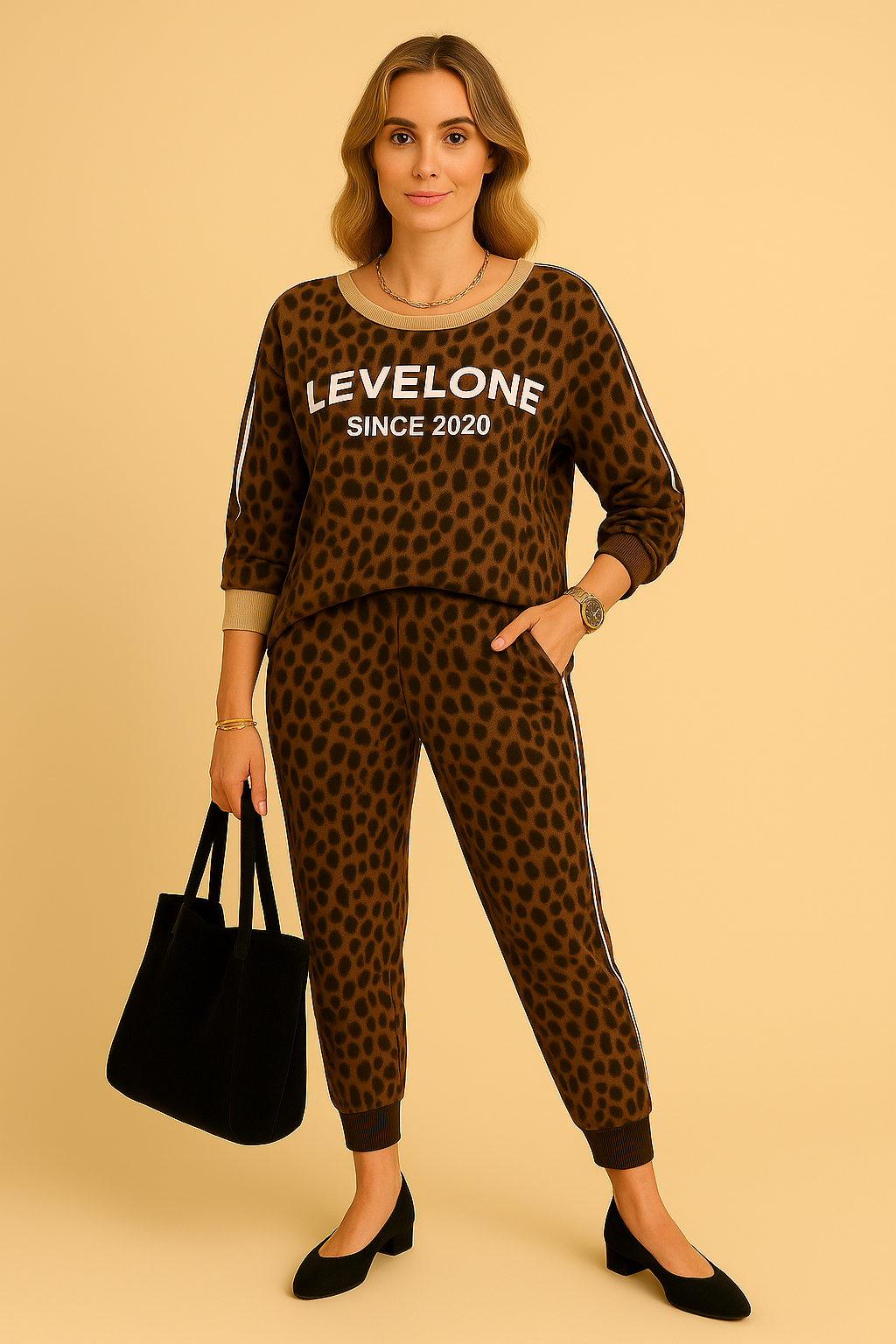 Lirynne™ | Ensemble assorti imprimé moderne