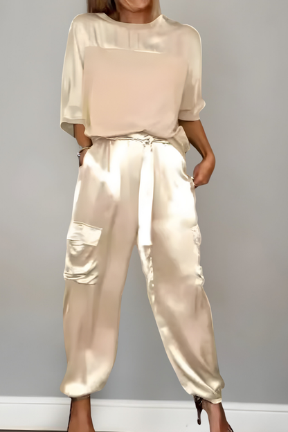 Enya™ | Ensemble Coordonné Élégant et Soyeux