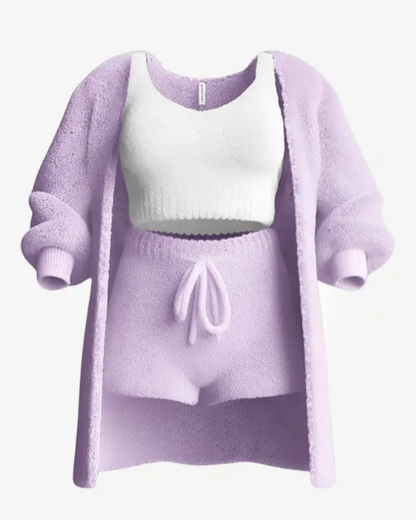 Lucia’s™ | Ensemble Pyjama 3 Pièces Confortable