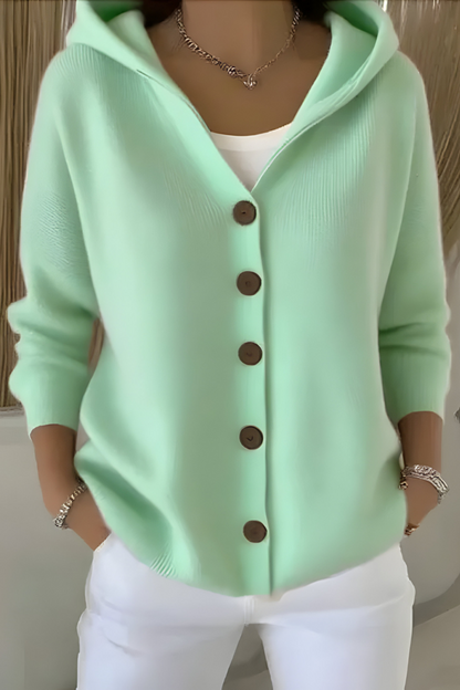 Denise | Gilet Confortable À Capuche