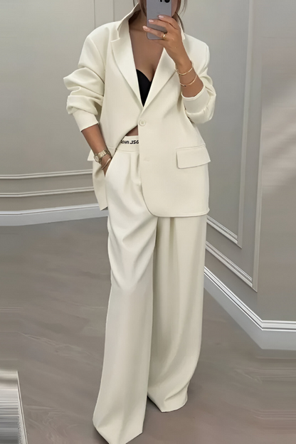 Esra™ | Ensemble blazer décontracté et élégant