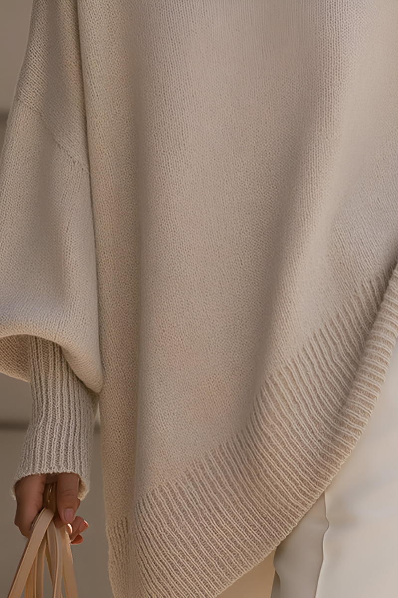 Nari™ | Pull Tricoté Oversize Élégant