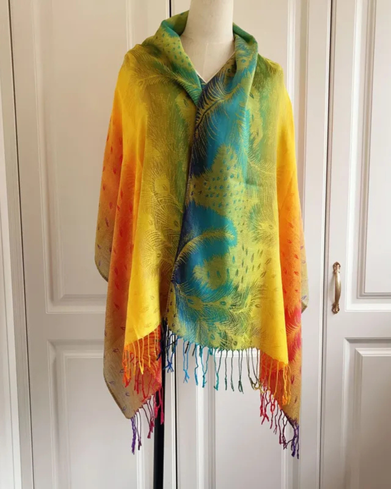 Rina™ | Écharpe d’Hiver Texturée Élégante