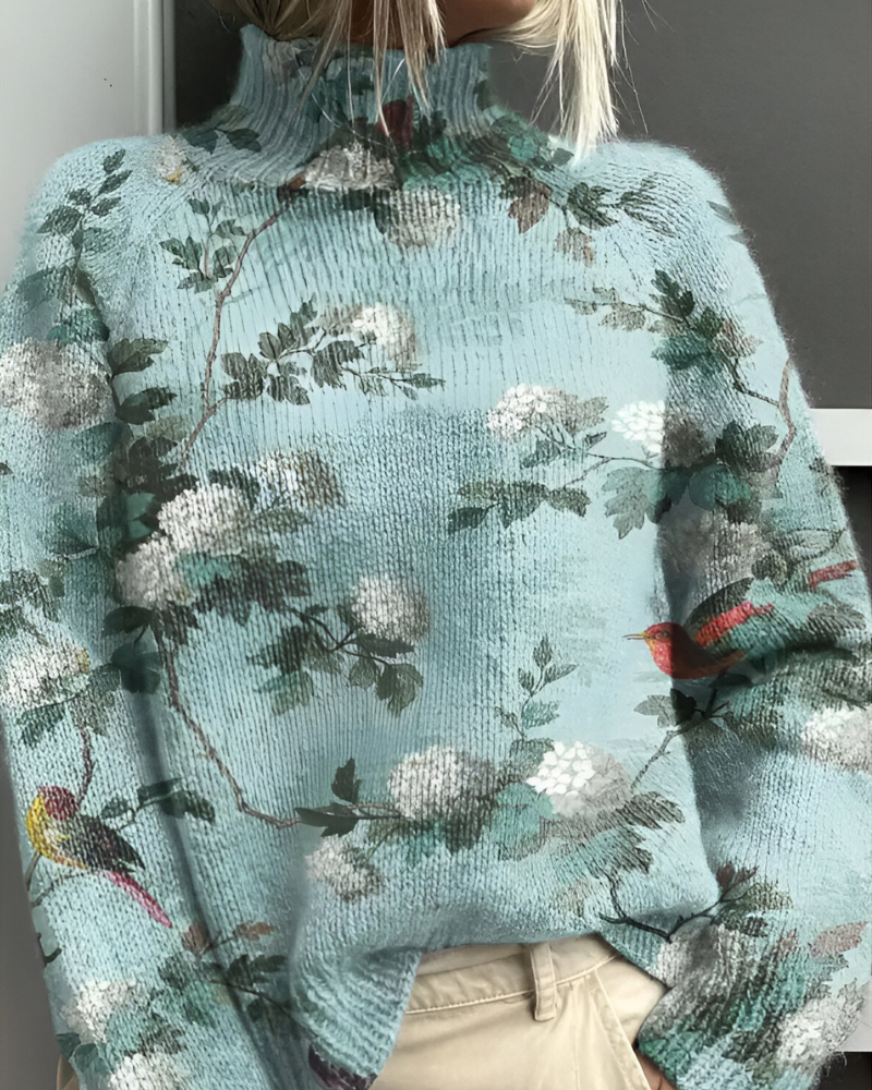 Edda™ | Pull Tricoté Graphique Casual