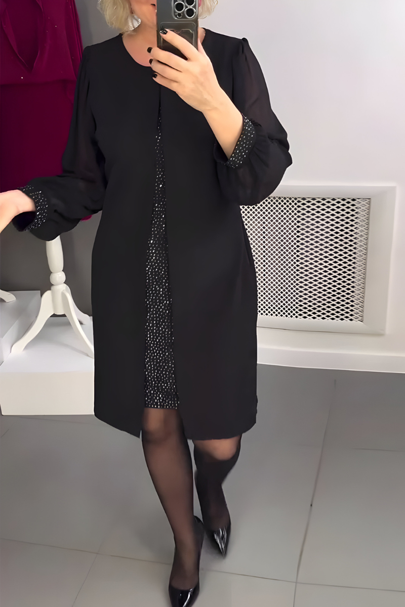 Mara™ | Robe Stylée à Manches Transparente
