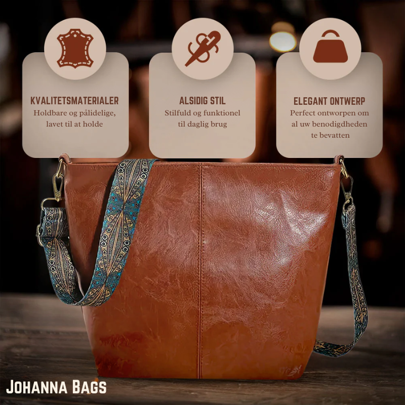 Charme Vintage de Chelsey | Sac à Bandoulière en Cuir Vegan