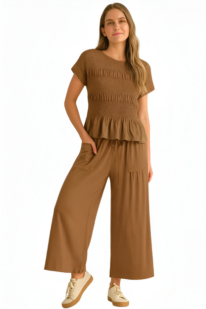 Elin™ | Ensemble de Salon Chic en Deux Pièces