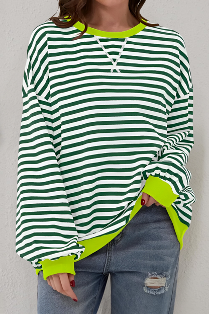 Mae™ | Sweatshirt rayé