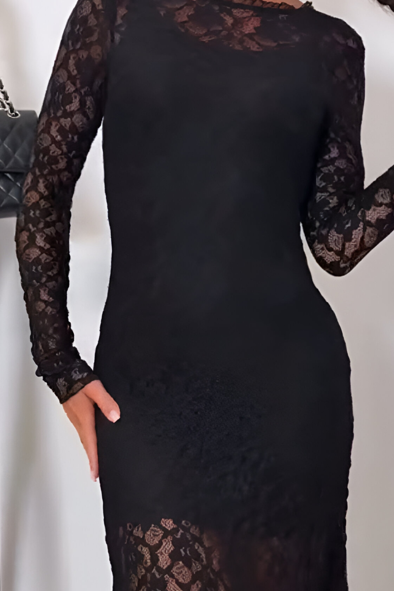 Rona™ | Robe Maxi Élégante en Dentelle