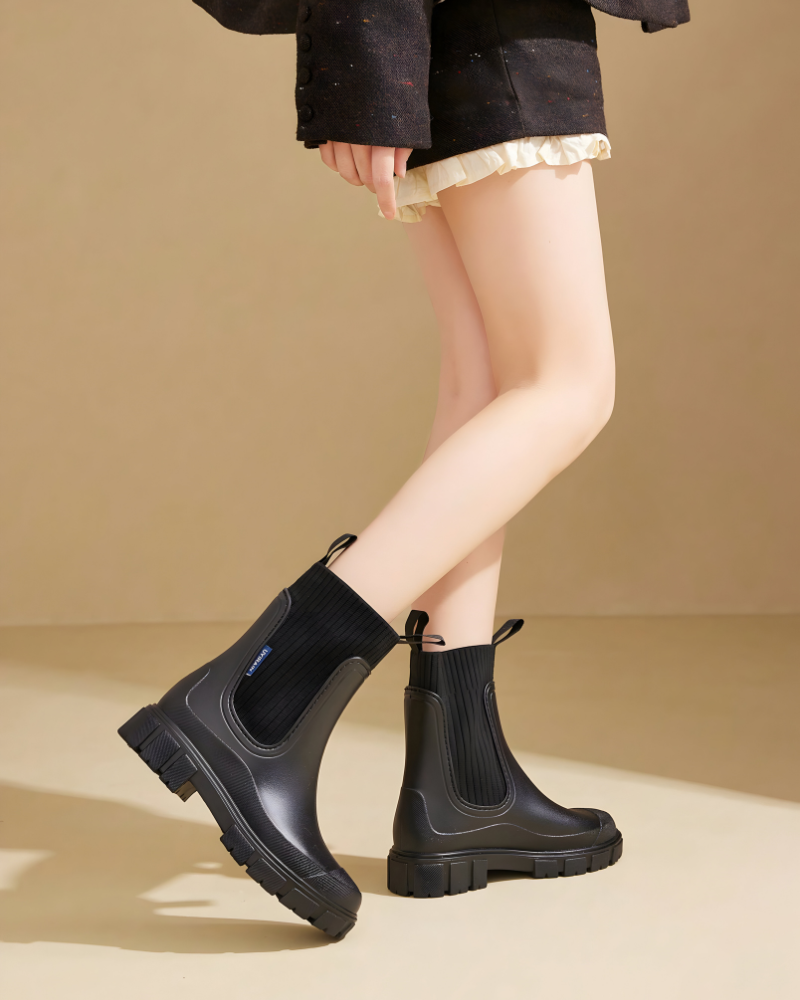 Lizzy | Bottes à Semelles Épaisses